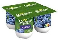 Sojasun Myrtilles 4X100G