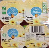 Dessert à la vanille