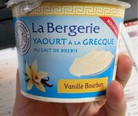 Yaourt a la grecque brebis vanille