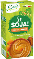 Dessert soja caramel