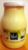 Yaourt brassé à la vanille