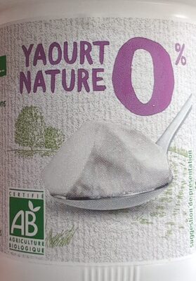 Yaourt nature 0%