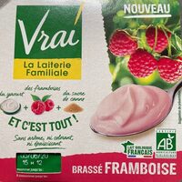 Vrai - Brassé framboise