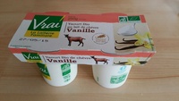 Yaourt bio au lait de chèvre Vanille