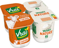 Yaourt bio au lait de chèvre nature