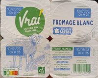 Fromage blanc nature au lait de brebis biologique