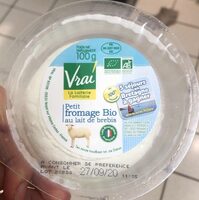 Petit fromage bio au lait de brebis