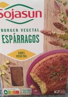 Burger vegetal de espárragos