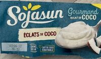 Dessert lait de coco éclats de coco
