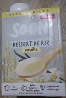 Dessert de riz vanille