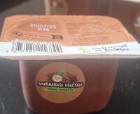 Gourmandise végétale choco noisette