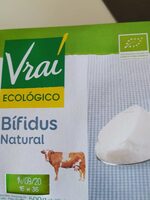 Vraí Yogur Bífidus Natural Ecológico