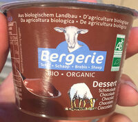 Bergerie Schaf Schoko-dessert