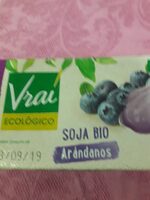 Especialidad vegetal de soja sabor arándanos