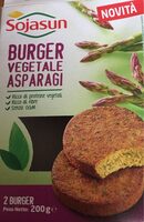 Burger vegetale asparagi