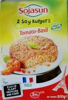 Soy burgers tomates-basilic