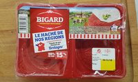 Steak Hache 15%MG Bigard X 2