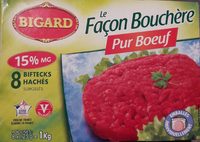 8 bifteck haché façon bouchère