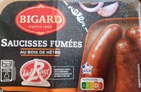 Saucisses fumées au bois de hêtre