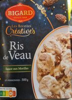 Ris de veau sauce aux morilles