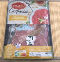 Carpaccio Bigard Marinade Parmesan