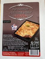 Parmentier d'effiloché de boeuf