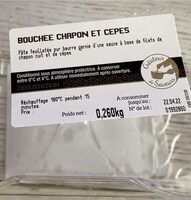 Bouchee chapon et  cepes