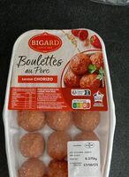 Boulettes de porc au chorizo