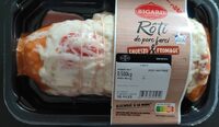 Rôti de porc farci chorizo et fromage