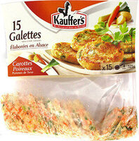 Galette Kauffer's pdt carottes Poireaux