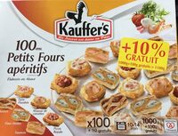 100 env petits fours aperitifs