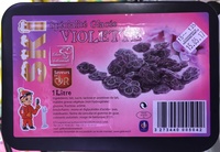Spécialité glacée violette
