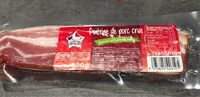 Poitrine de porc crue