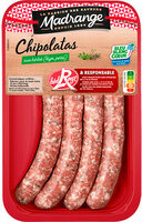 Les chipolatas aux herbes Label Rouge