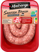 Saucisse brasse au poivre concassé