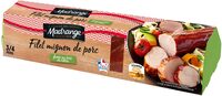 Filet mignon de porc fumé au bois de hêtre