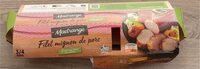 Filet mignon de porc fumé au bois deux êtres