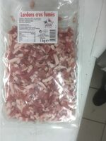 Lardons crus fumes