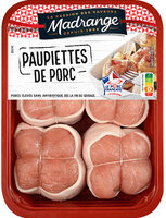 Paupiettes de porc bardées