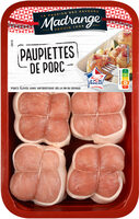 Paupiettes de porc bardées x6