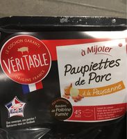 Paupiette de porc a la paysane