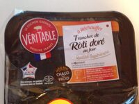 Tranches de roti de porc cuit au four