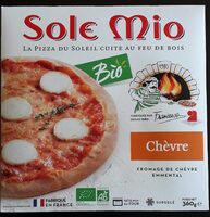 Pizza fromage de chèvre emmental