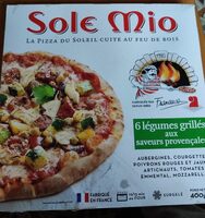 Pizza 6 légumes grillés aux saveurs provençales