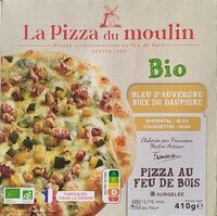 Pizza bleu d’auvergne et noux du dauphine