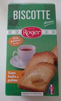 Biscotte aixoise pauvre en sel