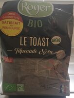 Toast tapenade noire