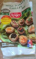 Mini toasts grillés Aixois