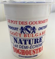 Yoghourt goût Bulgare