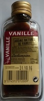 Arôme naturel de vanille